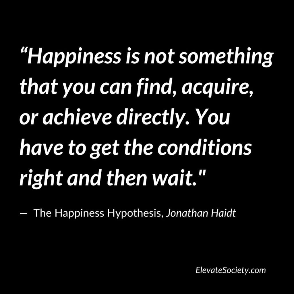 happiness hypothesis book quotes