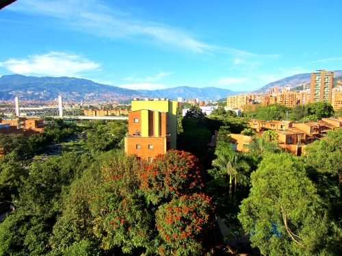 Views north overlook El Poblado